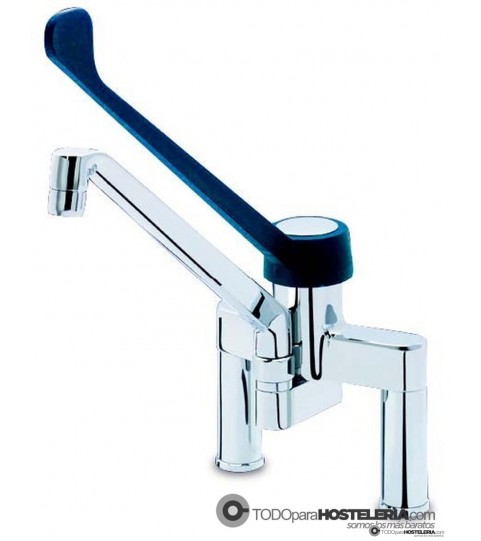 Grifo monomado de codo dos aguas serie monoblock-elevado