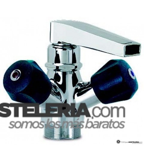 Grifo giratorio dos aguas serie extra bajo