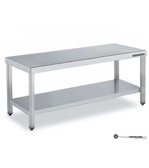 Mesa central estándar con estante