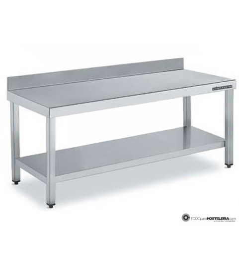 Mesa central estándar con estante