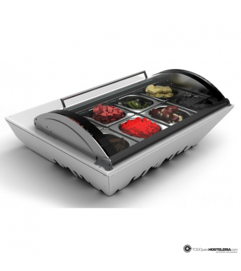 Vitrina Topping Box refrigerada
