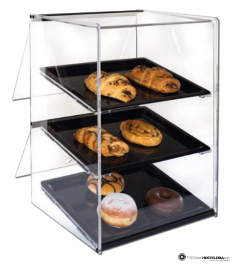 Vitrina 2 bandejas Gastronorm 1/2