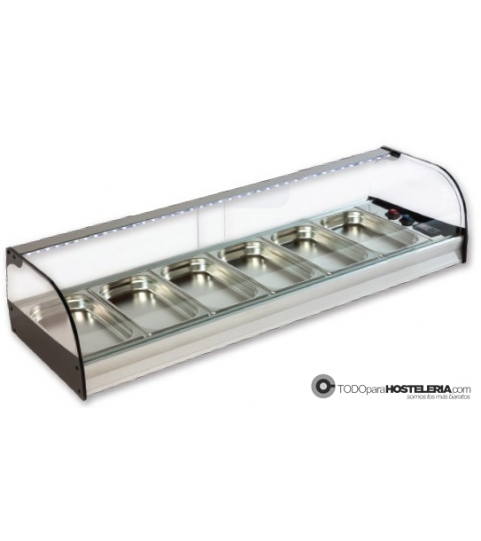 Vitrina refrigerada de cubetas
