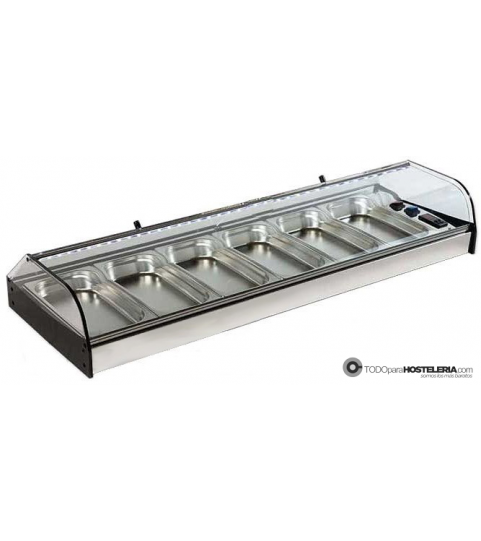 Vitrina refrigerada de cubetas