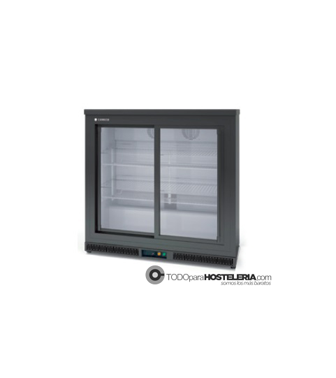 Expositor refrigerado Horizontal  2 Puerta Cristal Corredera