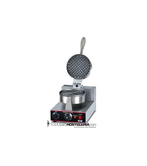 Gofrera placa redonda simple
