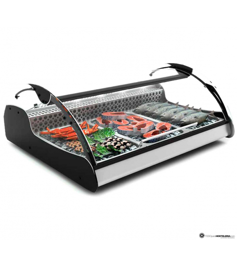 Vitrina Expositora XL Pescado o Carnes