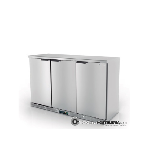 Expositor refrigerado Horizontal  1 Puerta Cristal