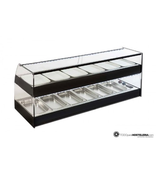 Vitrina doble refrigerada...